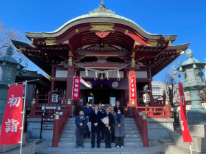 新年の安全祈願１